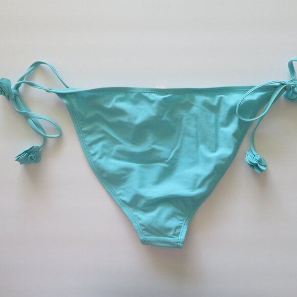(#U-2) MARILYN MONROE Teal BOHO Swim BIKINI Bottom Size M - Picture 6 of 7